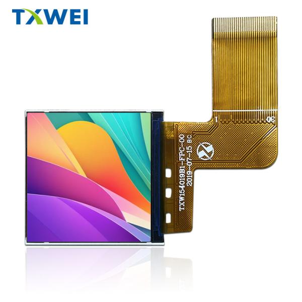 Quality 1.54 Inch with RGB 16 BIT Interface 700nits Square LCD Display Resolution 320*320 wholesale