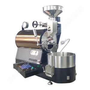 PLC Coffee Bean Roaster Machine 1kg Coffee Roaster Machine 2kg Gas Coffee