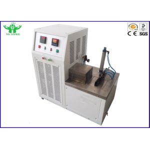 Blue Environmental Test Chamber , Rubber Plastic Low Temperature Brittleness