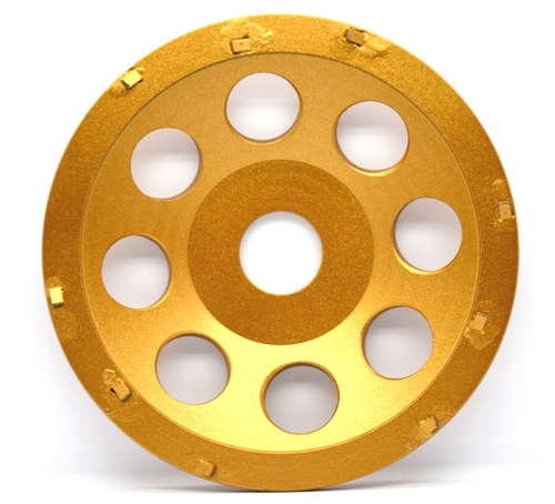 Small Size High Grade PCD Diamond Cup Wheels For Heavy Epoxy Removing