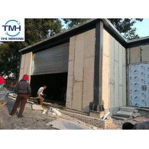 H Section Steel Color Steel Sheet Light Steel Structure Building For Fire
