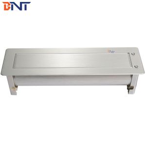 Popular office furniture motorized flip up tabletop power outlet for conference