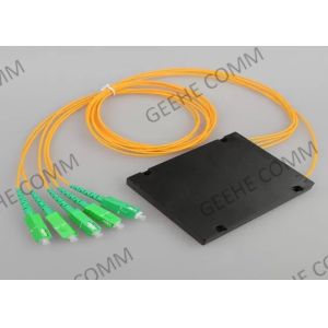 1x4 PLC FIber Optical Splitter Cassette SC APC