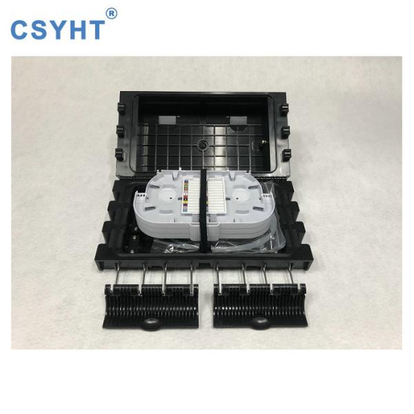 Quality FTTH Fttx Foc 72 Core Fiber Optic Closure , Optical Fiber Distribution Box IP68 wholesale