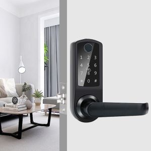 Keyless Deadbolt Smart Fingerprint Door Lock 150 Passcodes Alkaline Battery