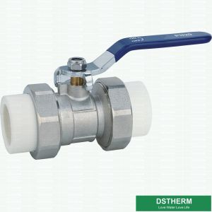 Ppr Double Union Ball Valve Male Female Union Ball Valve High Pressure Strong