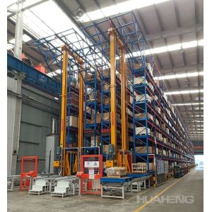 1200 X 1000MM Single Column Pallet Stacker Stacker Crane Warehouse