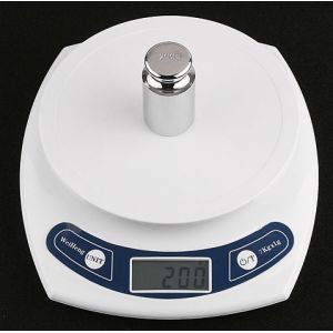 Cheap 7000g / 1g Electronic Cooking Scales , Tare Function Pocket Food Scale for sale