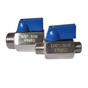 Cheap Mini Type Female Thread Stainless Steel Ball Valve Cf8 / Cf8m 1/4&quot;-1&quot;/stainless steel ball float valve for sale