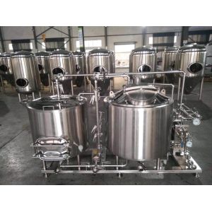 China 100L Small Microbrewery Beer Brewing Fermenter SS304 Stainless Steel Brewing Systems on sale