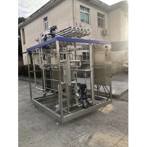Customizable Capacity 500-20000l/H Pasteurizer For Coconut Processing Line