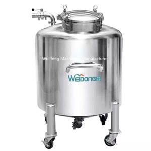 Movable 500L Stainless Steel RO Tank , Multipurpose SS Tank For RO Water