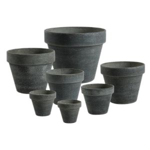 Cement GRC Planter Pots Frost Resistant Waterproof For Flowers And Plants