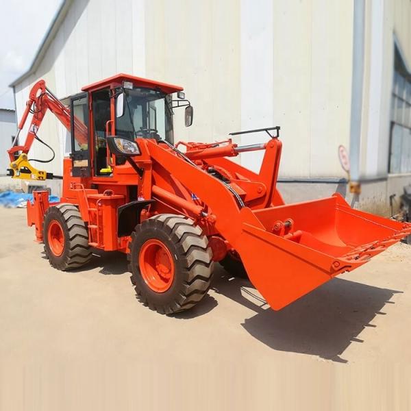 Quality BOXINHUASHENG Hydraulic Valve Backhoe Excavator Loader for Maximum Productivity wholesale