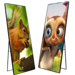 Indoor Full Color SMD Mirror 1000cd/㎡ P2.5 LED Video Poster Screen 640x640mm