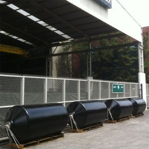 2000x3500 Closed Cell Foam Boat Fenders Polyurethane Cover Colorful