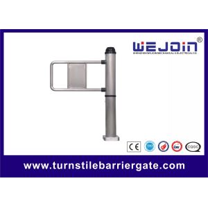 Pole Type Single Pedestrian Swing Barrier Gate With Emergency Interface