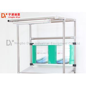 Fire Resistant Production Industries Workbench With Stainless Steel Lean Tube