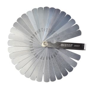 China 0.02mm To 1.00mm Tap 10-32 Blade Adjust Stainless Steel Feeler Gauge