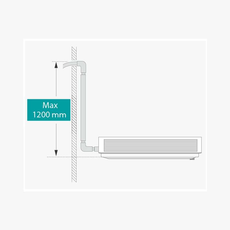 Hisense MERV 8 Duct Ventilation Filter for Wall-Mounted Installation