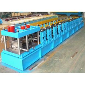 Cheap Semi Automatic C Purlin Roll Forming Machinery Plc Panasonic Control System for sale