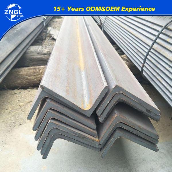 Quality 80-200mm Depth Carbon Equal Angle Steel Galvanized Iron L Shape Mild Steel Angle wholesale