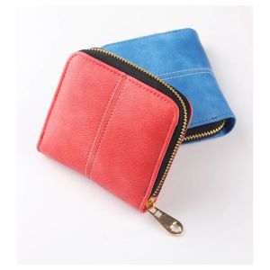 Stoving Varnish TPCH Women's Zipper Wallet Purse Small Coin Pocket 11x10CM