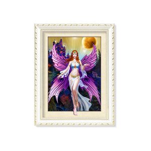 Marilyn Monroe Portrait And Flowers & Birds 3D Lenticular Image 30 x 40cm Frame