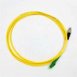 3m Yellow FTTHPatch Cord Single Mode Type For Data Processing Networks