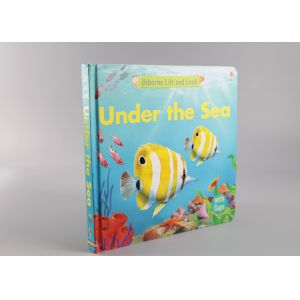 Cute Matte Hardcover Children'S Books Printing With Spot UV And Oil Varnishing