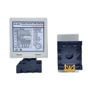 17 Dip Switch Dual Channel Loop Detector 15μH-2000μH Self Turning Range