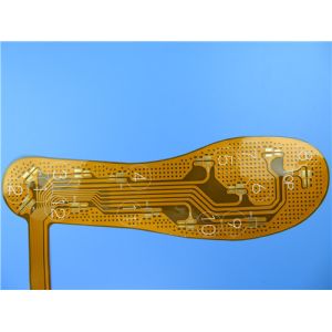 2-Layer Flexible Printed Circuit (FPC) Built on Polyimide With Immersion Gold