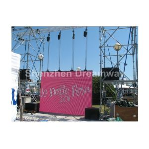 China Outdoor LED Screen Rental High Resolution P10 Aluminum LED Box with 1R1G1B on sale