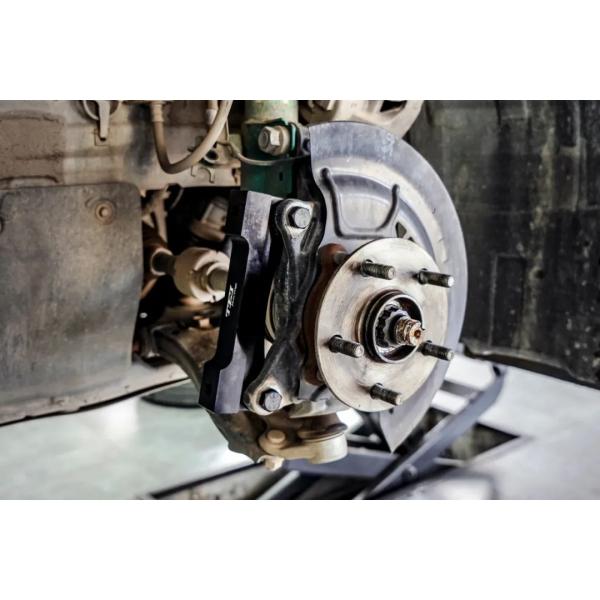 TEI Racing BBK For Toyota Camry Installed Big Brake Kits 4 Piston Calipers P40NS