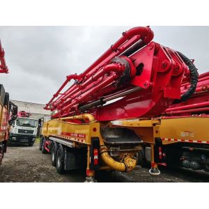 Original condition 2021 Sany concrete pump truck classic model 56 meters
