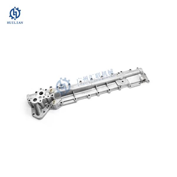 6136-61-2113 6136-61-2110 For Komatsu Excavator oil cooler cover for 6D105 cover