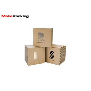 Irregular Shape Coffee Mug Packaging Box Recyclable Customised Thickness