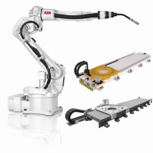 ABB IRB1520ID Welding Robot Arm 4kg Payload With CNGBS Robot Track For Arc
