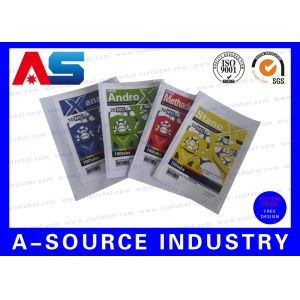Custom Anti - Fake Self Adhesive 10ml Vial Labels For Anabolic Peptide glass