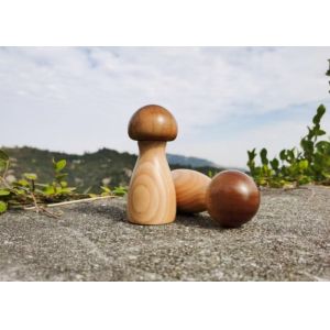 176g KRG-033 Adjustable Salt & Pepper Grinder In Mushroom Design
