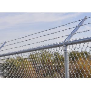 Construction Materials Galvanized Iron Wire Mesh Chain Link Fence