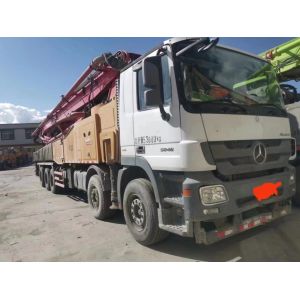 SYM5532THB 62m Concrete Boom Pump Truck with Mercedes Benz Chassis and Concrete