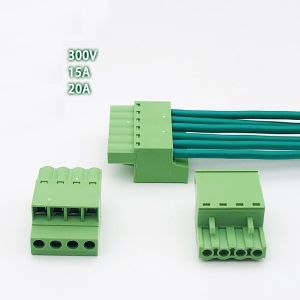 5.08mm Pitch Pluggable Screw Terminal Blocks Horizontal Wiring Entry PCB