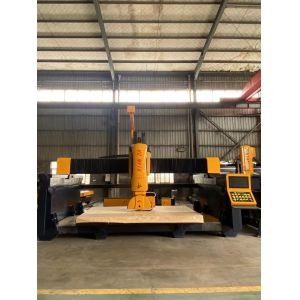 5 Axis CNC Bridge Cutting Machine With Multi-Function For 3D Shapes