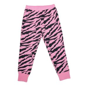 Soft Animal Print Girls Sleepwear Set Spring/Autumn 100% Combed Cotton Soft Hand