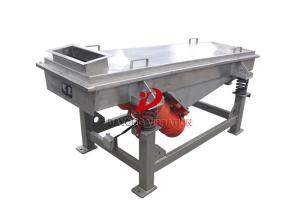 China CE Approved Sieving Classifying Filtration Linear Motion Vibrating Screen With Dust Cover on sale