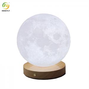 China Moon lamp rotating sleep moon small night light bedroom desk rechargeable lamp Bedside lamp on sale