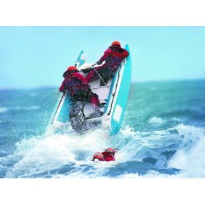 V - Shaped Bottom Catamaran Work Boat Easy Install 410cm With Fiberglass Plate