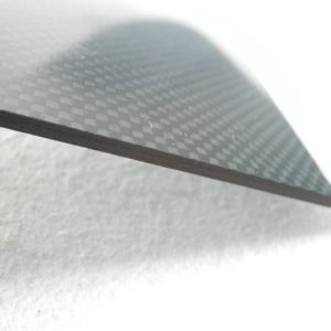 Weave Carbon Fiber Plate Flexible Tripod Type 3.0mm ±0.1mm Thickness