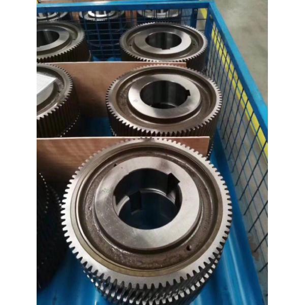 Ball mill small gear ring manganese steel casting gear support customization